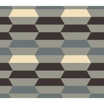Abstract construction blocks seamless pattern Stock Illustration
