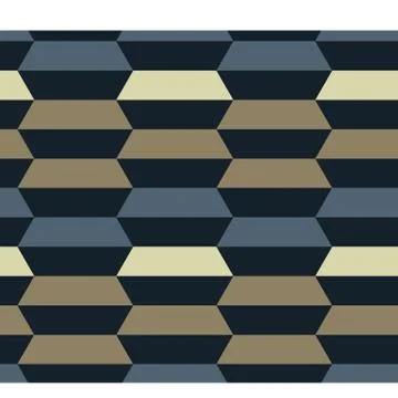 Abstract construction blocks seamless pattern Stock Illustration