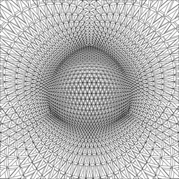 Abstract Construction Structure Vector Stock Illustration