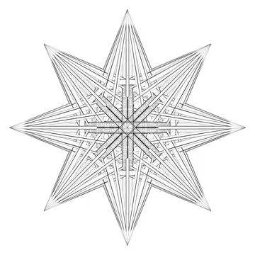 Abstract Construction Structure Vector Stockillustratie