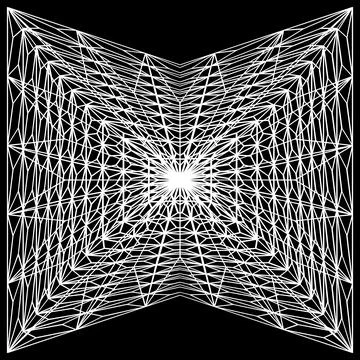 Abstract Construction Structure Vector Stock Illustration