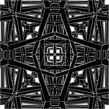 Abstract Construction Structure Vector 스톡 일러스트