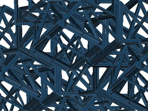 Abstract Construction Structure Vector イラスト素材
