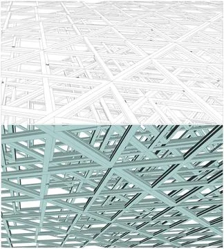 Abstract Construction Structure Vector 스톡 일러스트