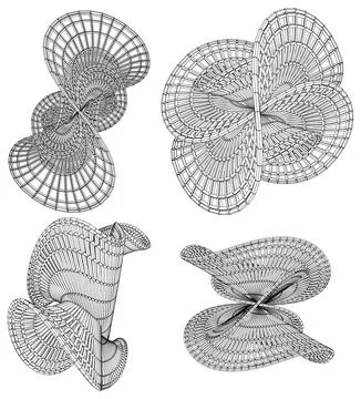 Abstract Construction Structure Vector Stock Illustration