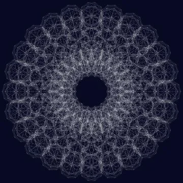 Abstract Construction Structure Vector Stock Illustration