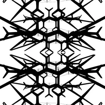 Abstract Construction Structure Vector. Stockillustratie