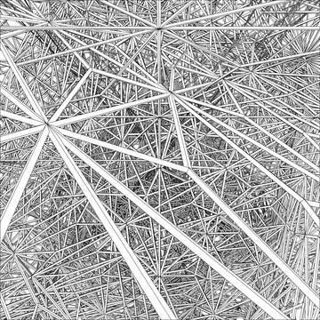 Abstract Construction Structure Vector. 스톡 일러스트