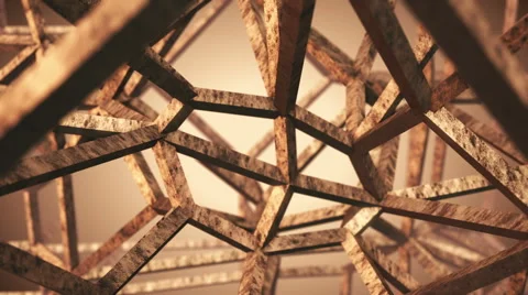 Abstract construction.Seamless loop Stock Footage 47541315