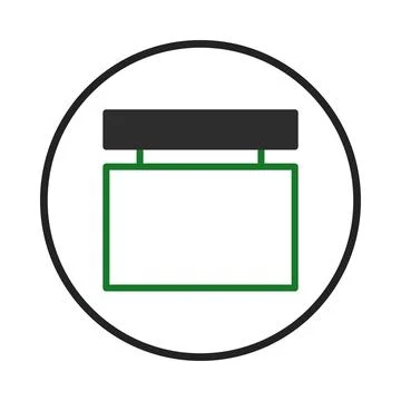 Abstract container design with striking black and green accents contained i.. Stock Illustration