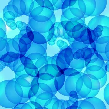 Abstract continuous vector background with circles. Ilustración de archivo