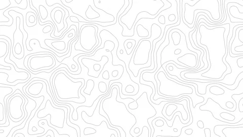 Abstract Contour Lines On Moving Background Видео 319218868