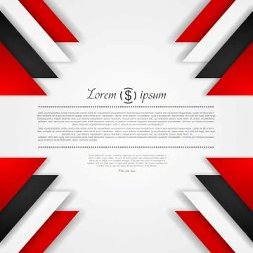 Abstract contrast background with tech elements Stock Illustration