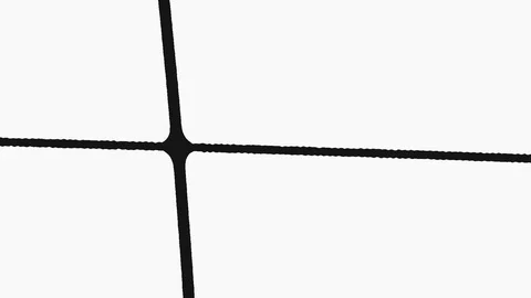 Abstract contrast shape lines flickering. chaotic geometric pattern loop. Stock Footage 119796652