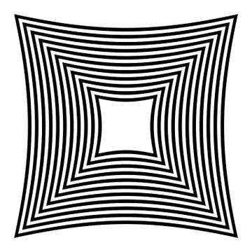 Abstract contrasty distorted shape イラスト素材