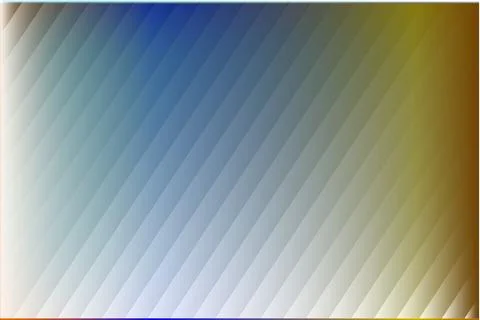 Abstract cool gradient diagonal stripes background with blue, gold and teal.. Stock Illustration