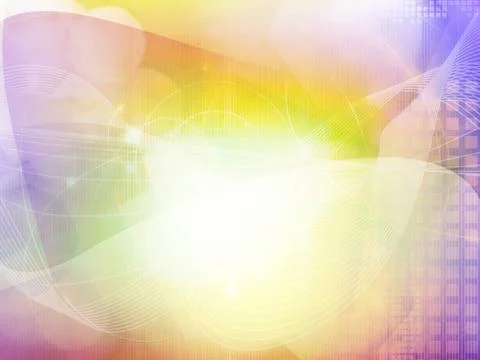 Abstract cool waves Illustrazione stock