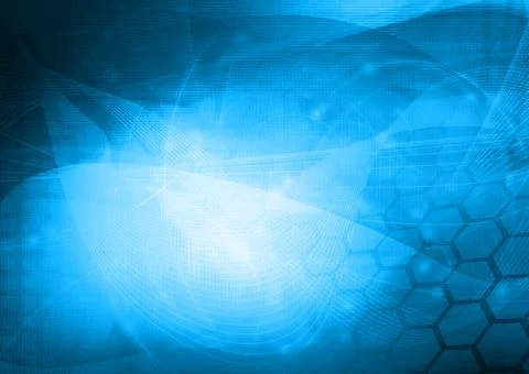 Abstract cool waves Illustrazione stock