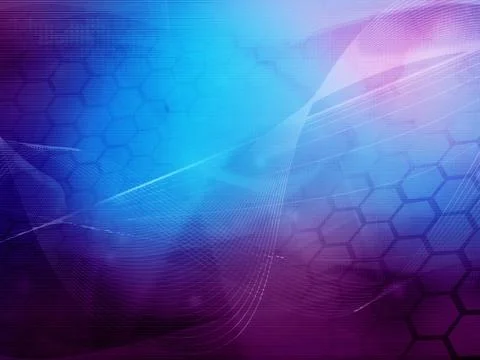 Abstract cool waves Illustrazione stock