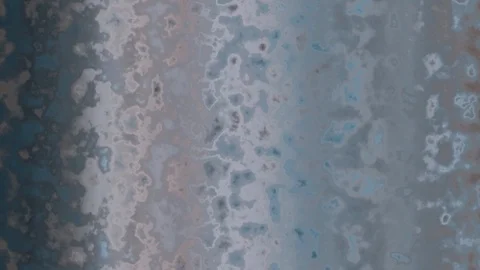 Abstract copper and ice motion - procedural noise surface    Stock Footage
