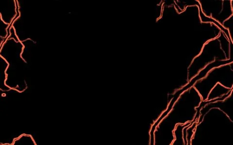 Abstract copper border on black background Stock Illustration