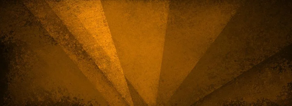 Abstract copper orange background with texture and geometric triangle shapes Stock Illustration