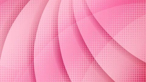 Abstract coral halftone technology background Stock Illustration