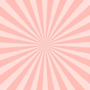 Abstract coral rays background. 2D Illustration Stock Photos