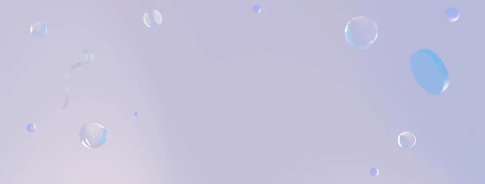 Abstract corner composition with geometric transparent glass figures podium and 스톡 일러스트