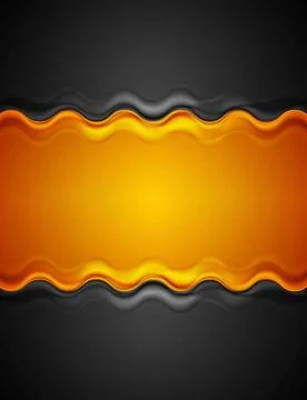 Abstract corporate bright background with waves Abstract dark elegant back... Stock Photos