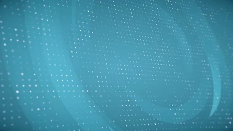 Abstract Corporate Dots with Particles Loop Background Video stock 72841833