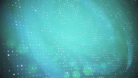Abstract Corporate Dots with Particles Loop Background Stock Footage 72842331
