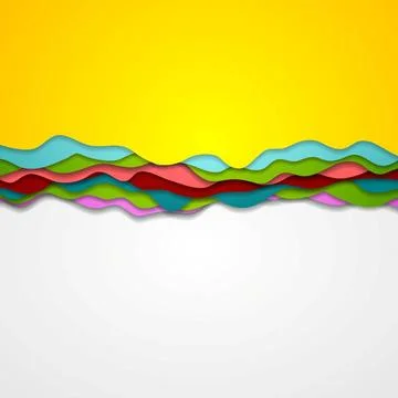 Abstract corporate gradient waves background Abstract corporate gradient w... Foto stock