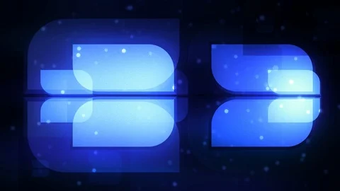 Abstract Corporate Shapes Stock Footage 91056010