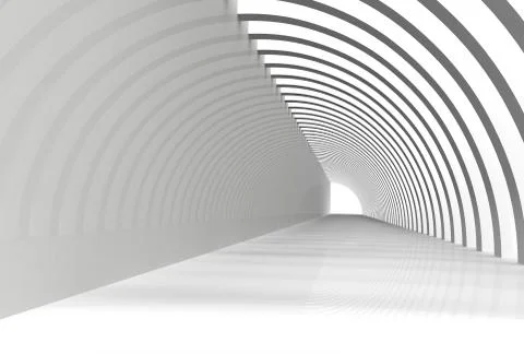 Abstract Corridor Stock Illustration