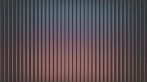 Abstract Corrugated Vertical Lines Gradient Motion Background Vidéo 331199680
