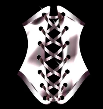 Abstract corset Stock Illustration