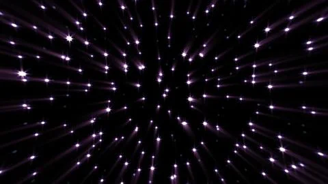 Abstract cosmic background of energetic bright glowing magical stars on a d.. Stock Illustration