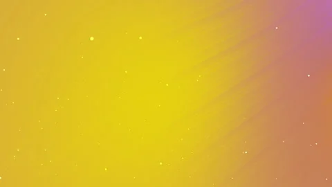 Abstract cosmic background with yellow gradient and glowing light particles.. Video stock 336830038
