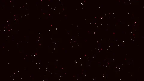 Abstract Cosmic Dust Particles Background Animation on Black Void Stock Footage 342203259