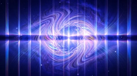 Abstract cosmic energy vortex in outer space Stock Footage 331459774