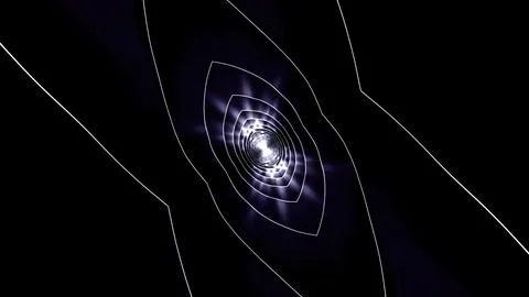 Abstract cosmic galaxy background. Design. Geometry lines and far galaxy with Stock Illustration