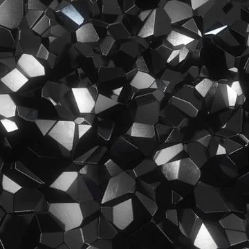 Abstract cosmic geometric polygon background Stock Illustration