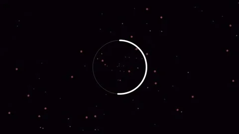 Abstract cosmic nebula background loop, deep space galaxy animation footage Stock Footage 342092974