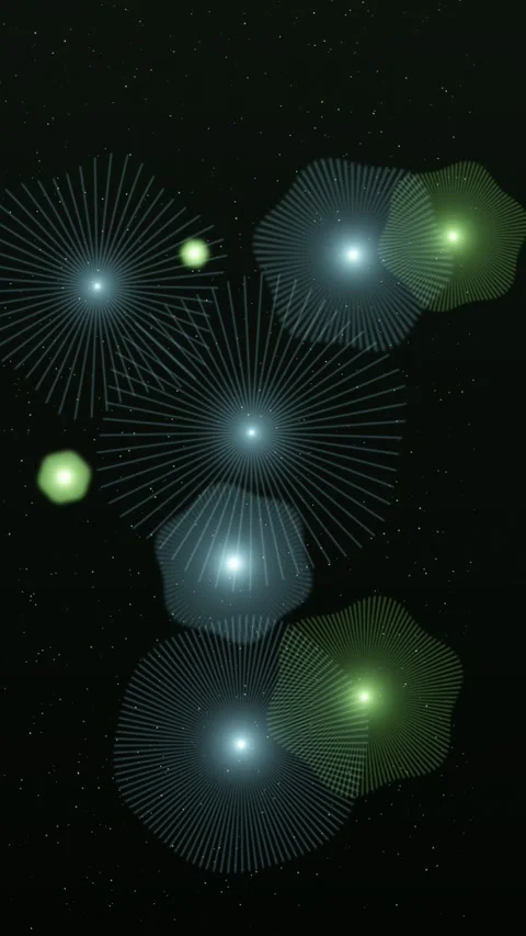 Abstract cosmic patterns evoke wonder and exploration Stock Footage 327942045