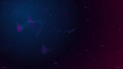 Abstract Cosmic Plexus Nexus Seamless Motion Loop Stock Footage 341860404