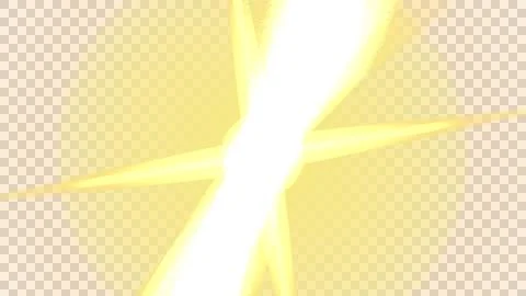 Abstract Cosmic Rays Radiating from a Celestial Body Illustrazione stock