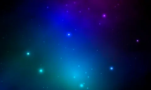 Abstract cosmic sky Stock Illustration