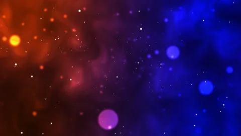 Abstract Cosmic Starfield with Glowing Particles and Nebula Light 스톡 동영상 339341409