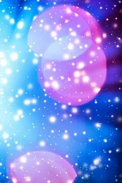 Abstract cosmic starry sky lights and shiny glitter, luxury holiday backgroun Stock Illustration